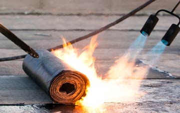 Penstone asphalt flat roofing repairs